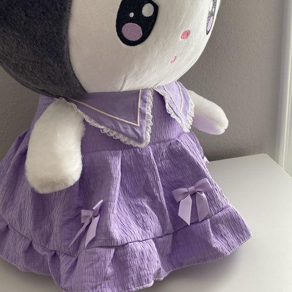 Giant Kawaii Sanrio Kuromi Plush Doll - Picture 3 of 9